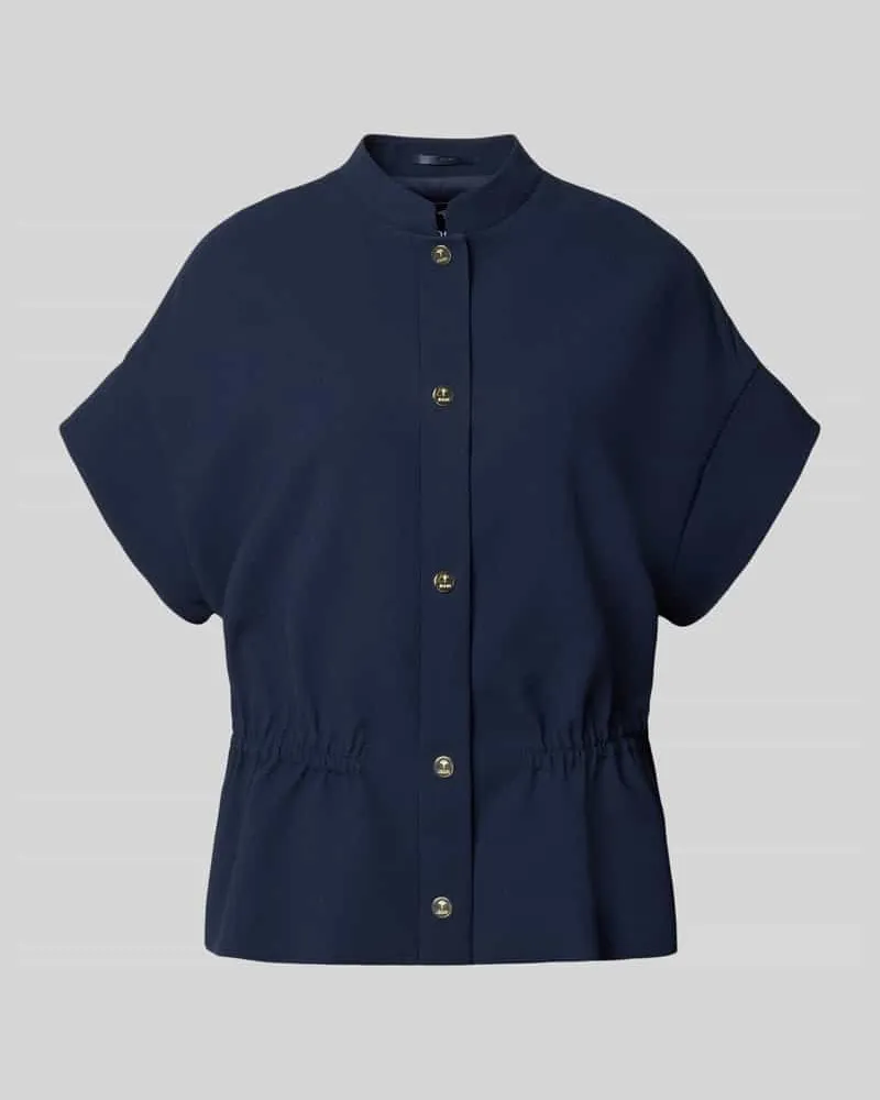 JOOP! Regular Fit Blazer mit Stehkragen und 1/2-Arm Dunkelblau