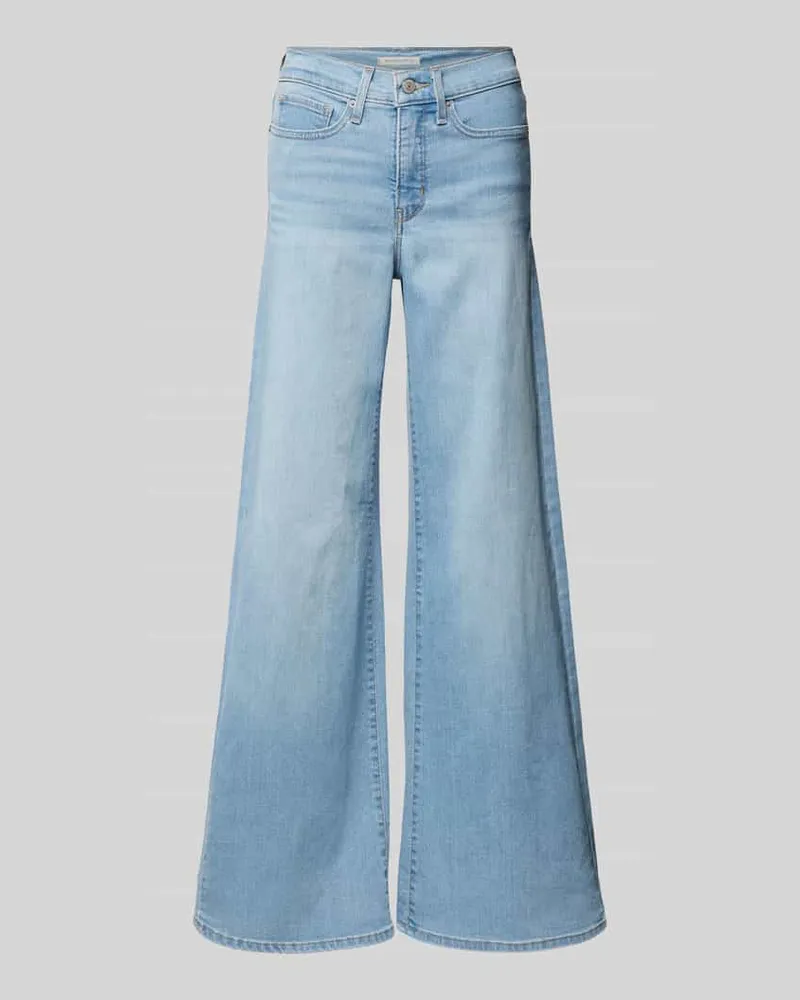 Levi's Baggy Fit Jeans im 5-Pocket-Design Modell '318 Hellblau