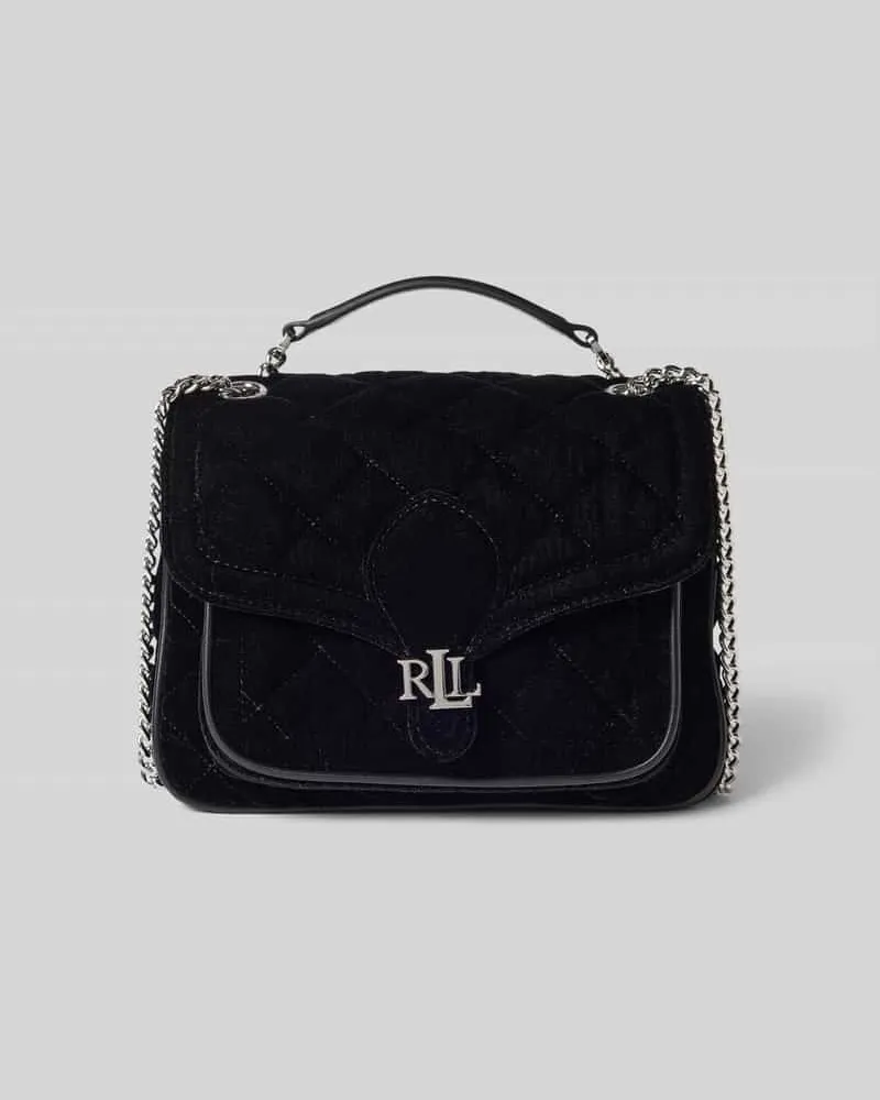 Ralph Lauren Umhängetasche mit Strukturmuster Modell 'BRADLEY Black