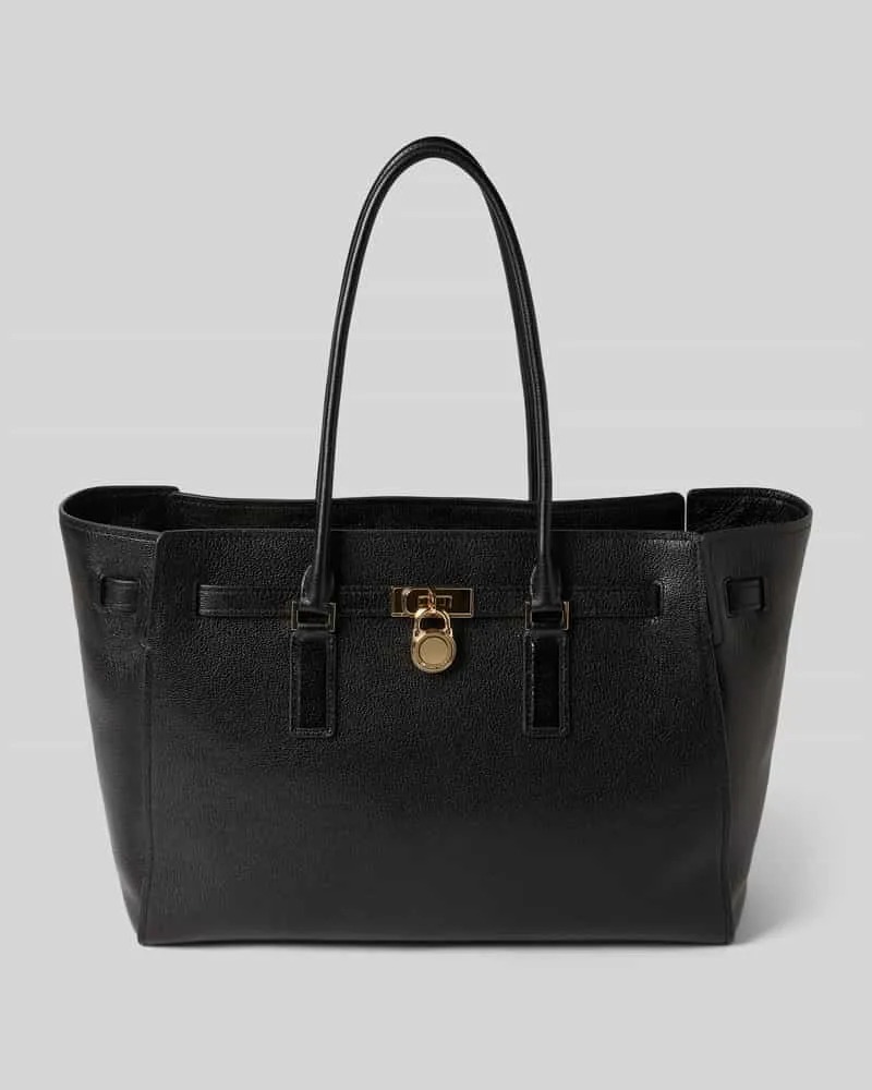 Michael Kors Handtasche mit Tragehenkel Modell 'HAMILTON Black