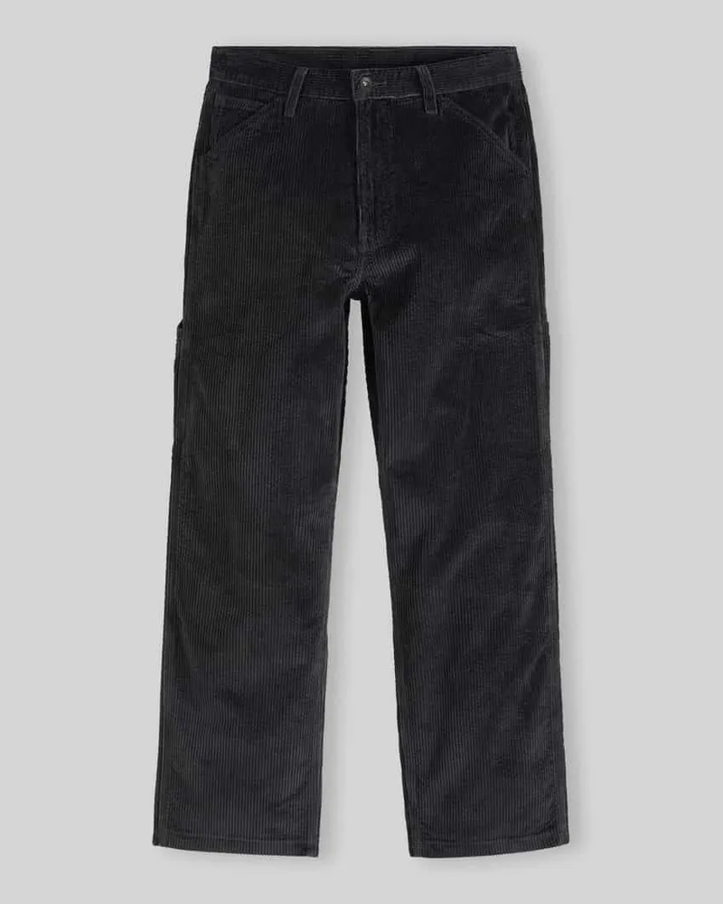 Levi's Loose Fit Carpenterhose aus Baumwolle mit Cordstruktur Black