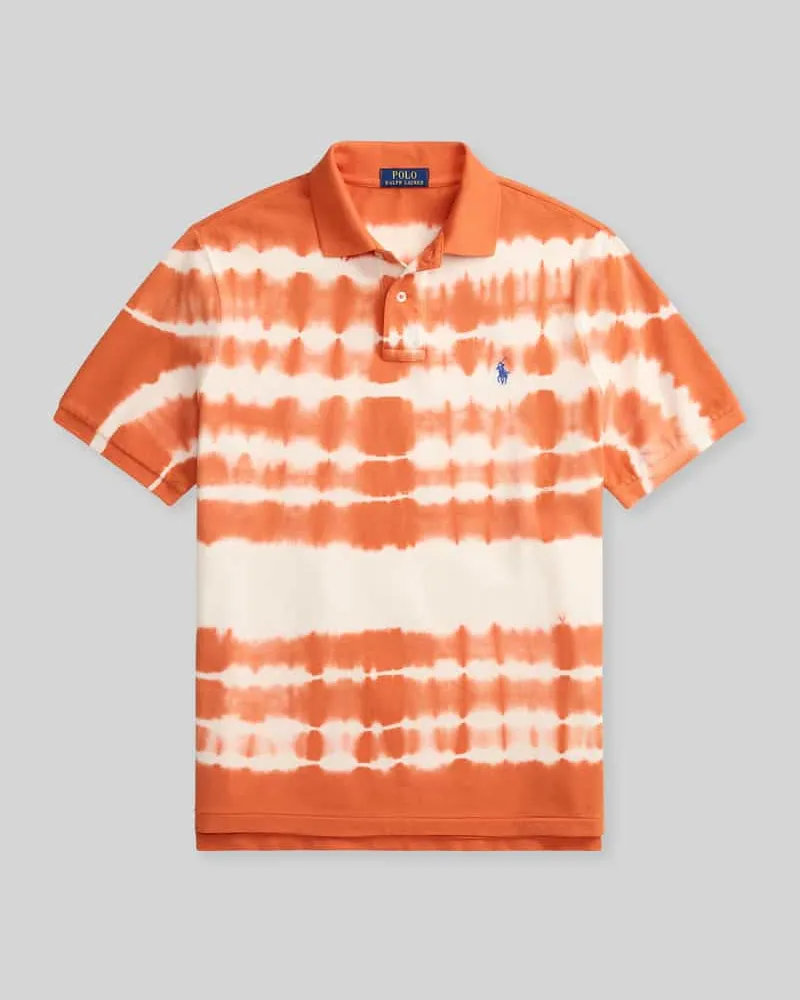 Ralph Lauren Regular Fit Poloshirt aus reiner Baumwolle Orange