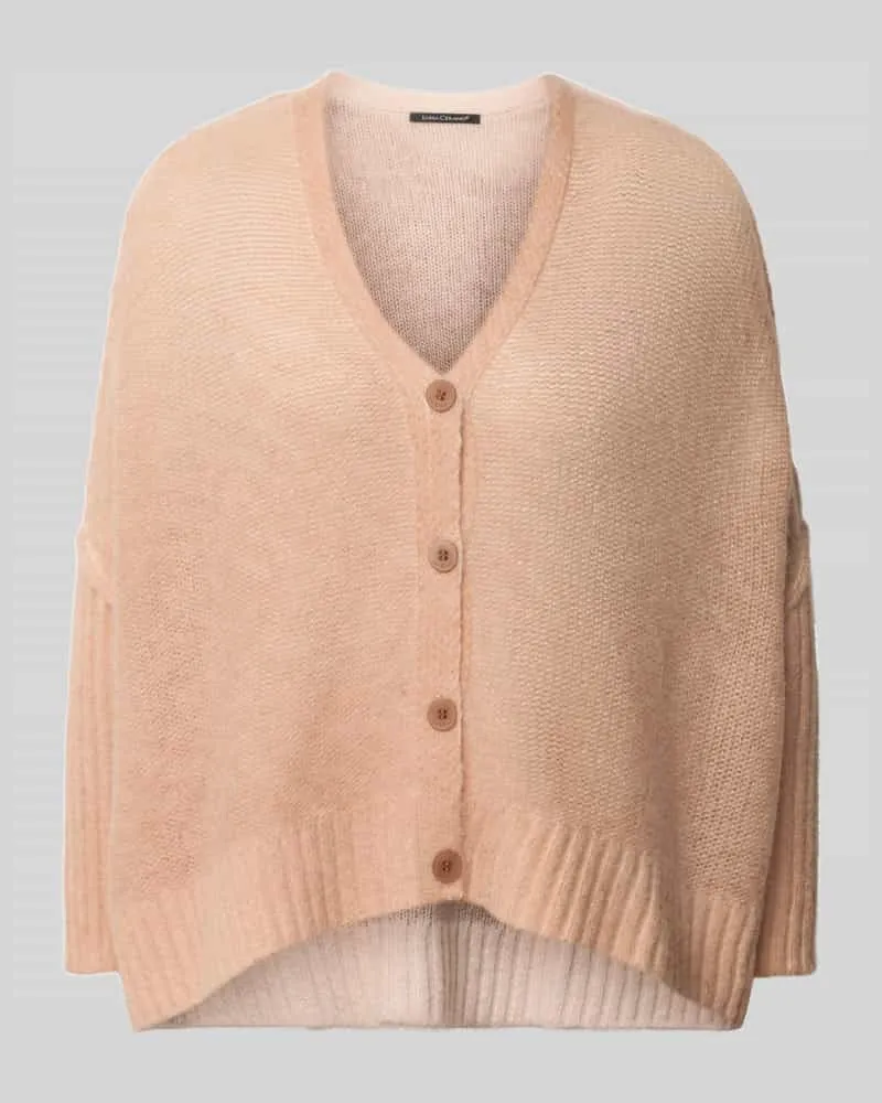 Luisa Cerano Oversized Strickjacke mit Alpaka-Anteil Altrosa
