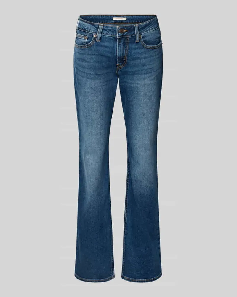 Levi's Flared Fit Jeans im 5-Pocket-Design Modell 'Boot Blau