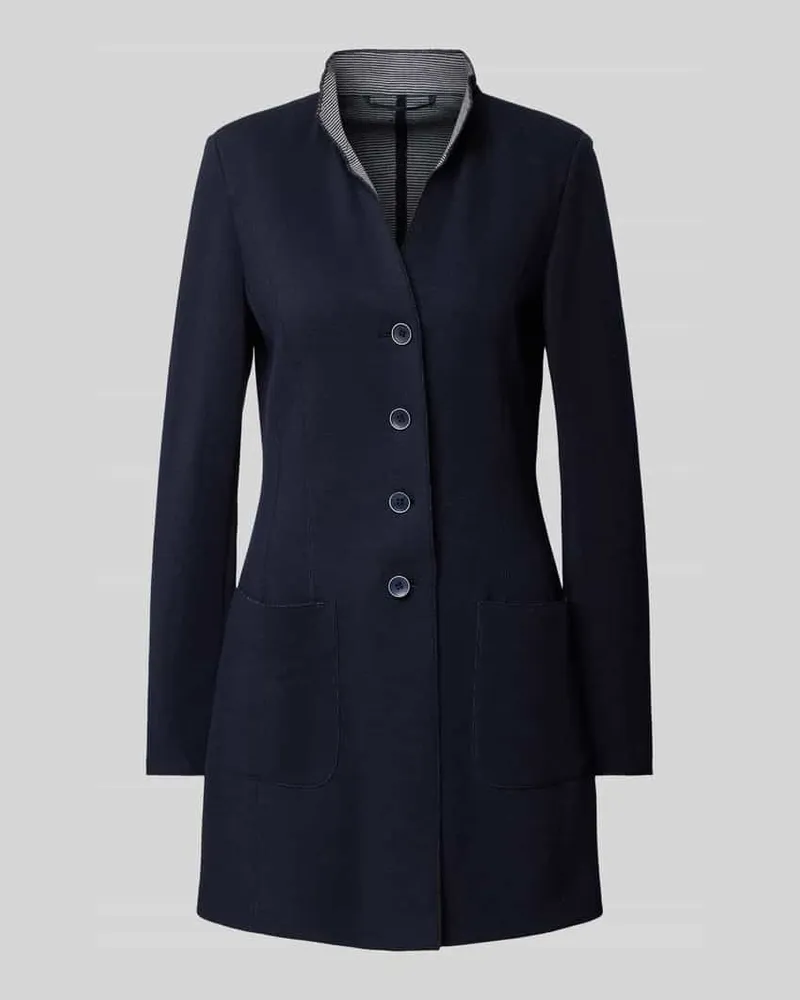 White Label Blazer mit Stehkragen Marine