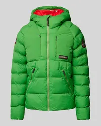 Napapijri Steppjacke mit Kapuze Modell 'MOESA Gruen