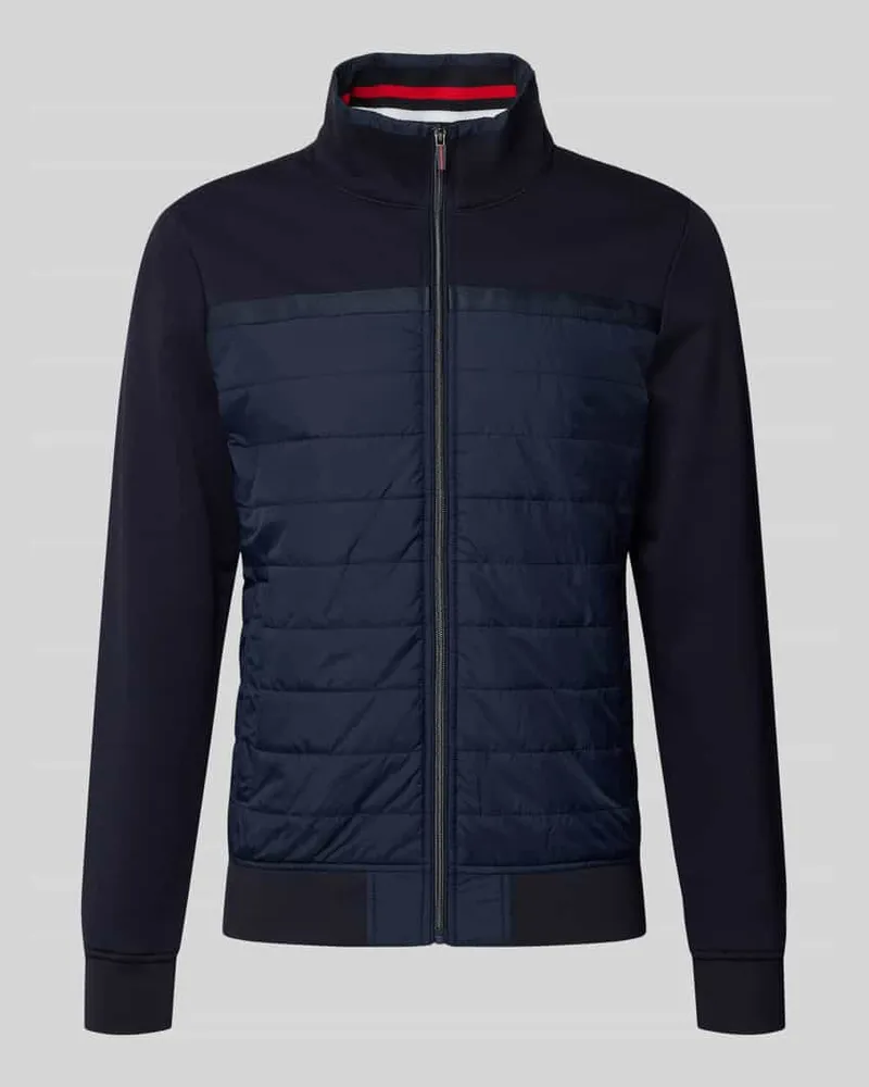 Christian Berg Sweatjacke mit Reißverschluss Marine
