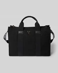 Guess Handtasche mit Strukturmuster Black