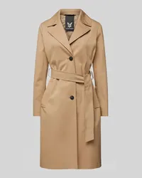 Fuchs Schmitt Trenchcoat mit Bindegürtel Camel