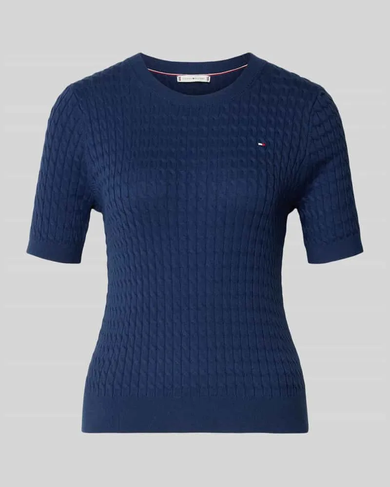 Tommy Hilfiger Slim Fit T-Shirt aus reiner Baumwolle Marine