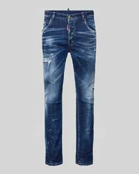 Dsquared2 Jeans mit 5-Pocket-Design Modell 'Skater Jean Jeansblau