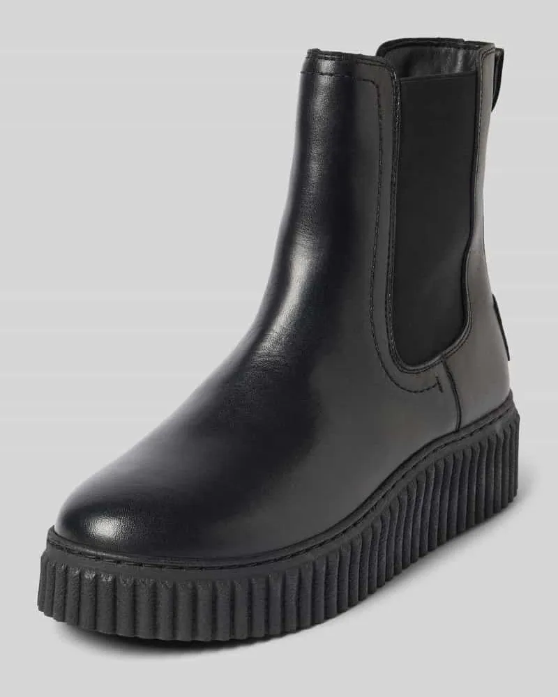 Marc O'Polo Chelsea Boots aus echtem Rindsleder Black