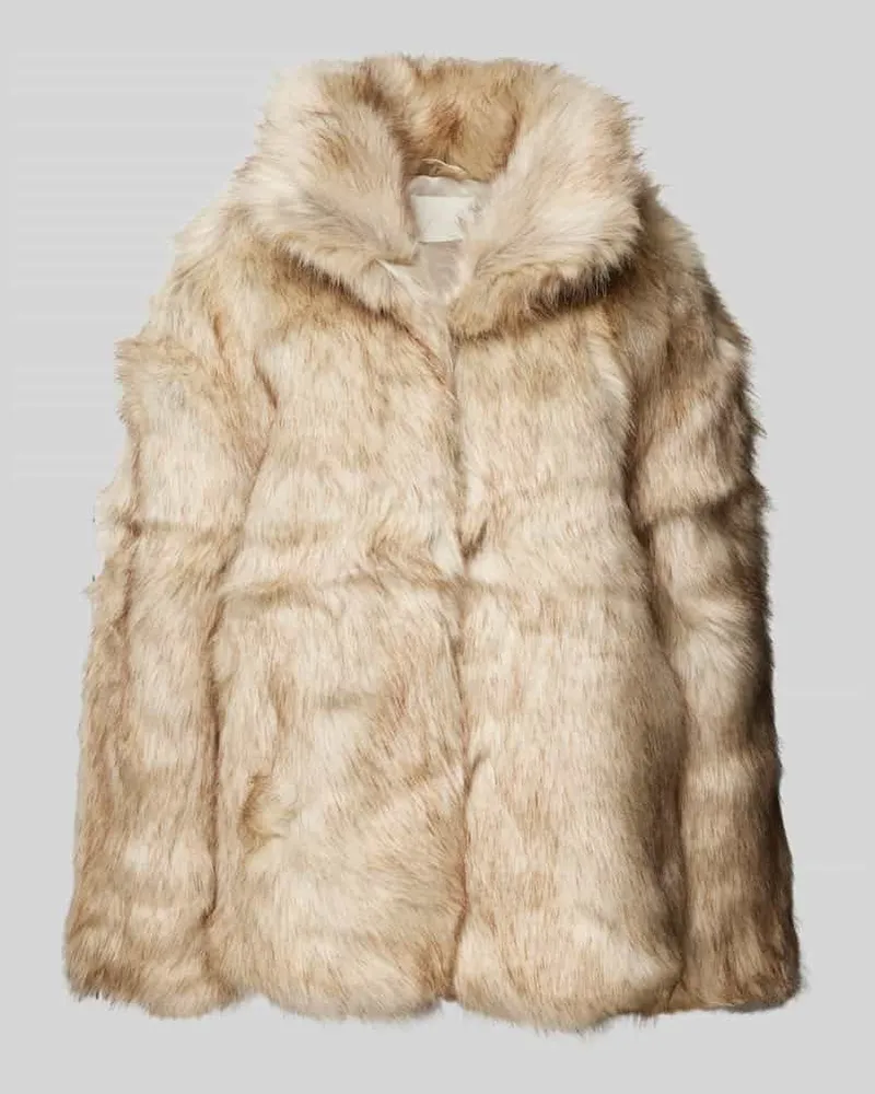 LeGer by Lena Gercke Winterjacke in Kunstfell-Optik Modell 'Fergie Beige