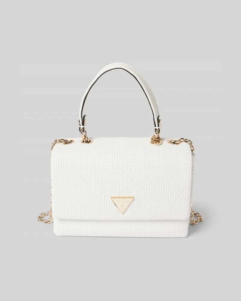 Guess Handtasche in Flecht-Optik Modell 'PHAEDRA Weiss