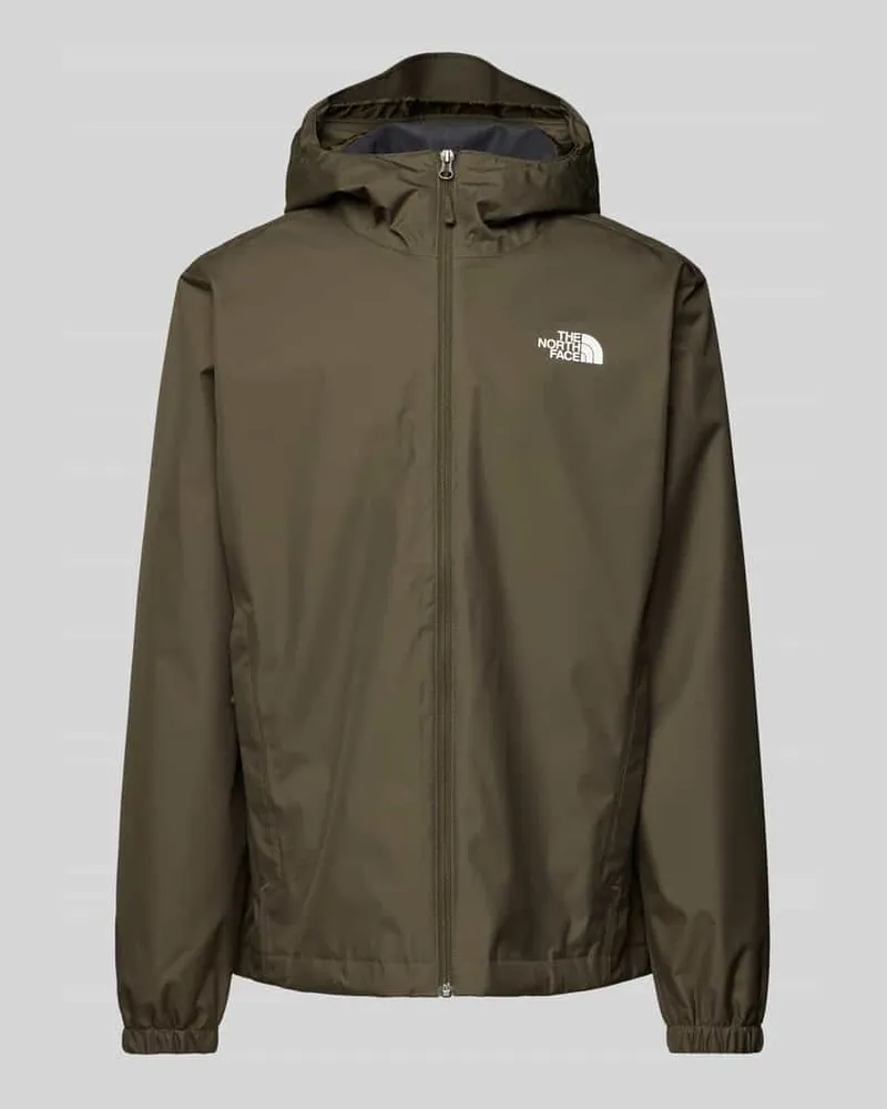 The North Face Windbreaker mit Label-Print Modell 'QUEST Oliv