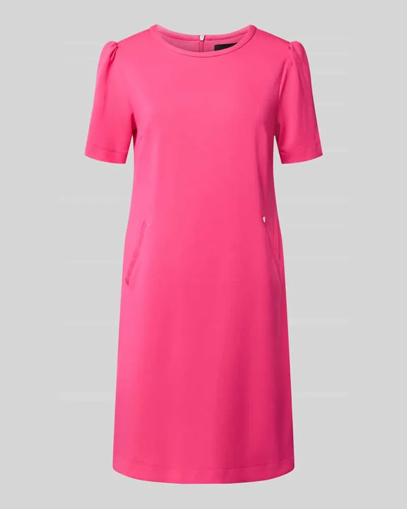 Marc Cain Relaxed Fit Kleid mit Viskose-Anteil Pink