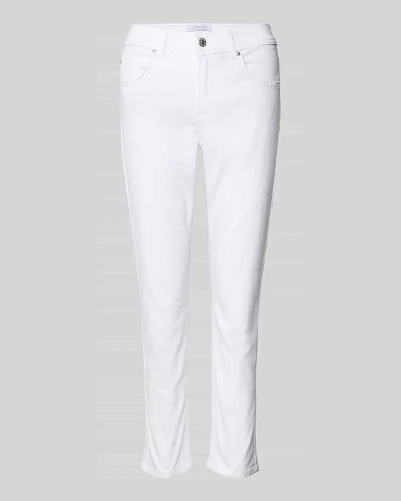 ANGELS  Slim Fit Jeans mit verkürztem Schnitt Modell 'ORNELLA Weiss