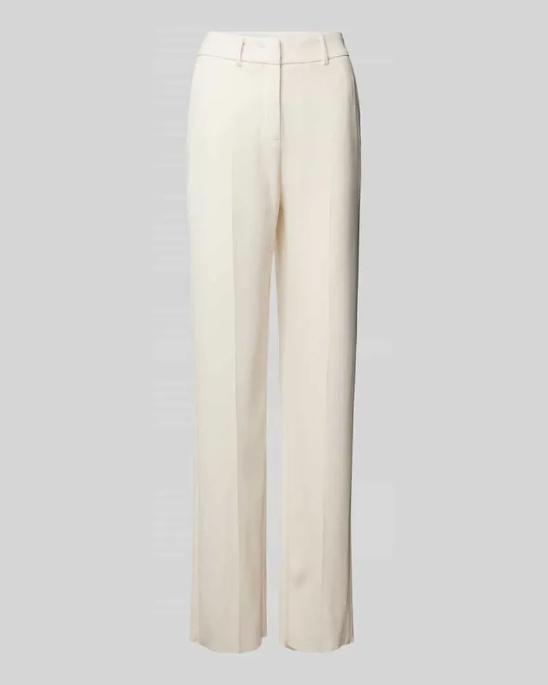 MARELLA Stoffhose mit Bügelfalten Modell 'LELLO Weiss