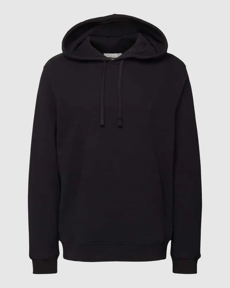 Armedangels Hoodie mit Label-Stitching Modell 'PAARLO Black