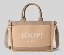 Shopper mit Logo-Print Modell 'Yvette