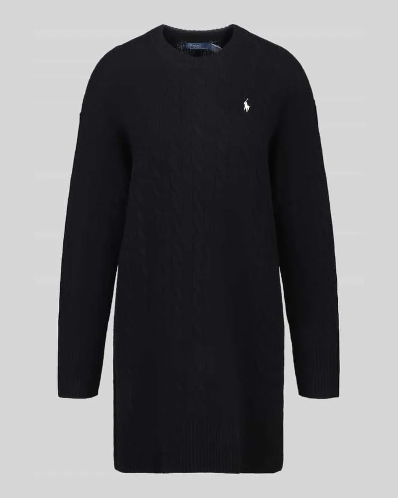 Ralph Lauren Strickkleid aus Woll-Kaschmir-Mix Black