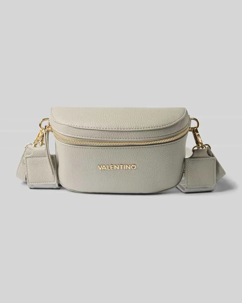 Valentino Garavani Bauchtasche mit Logo-Applikation Modell 'Miramar Hellgrau