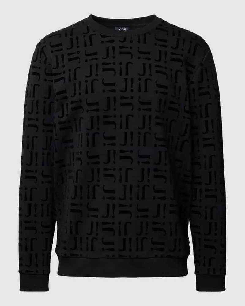 JOOP! Sweatshirt mit Logo-Muster Black