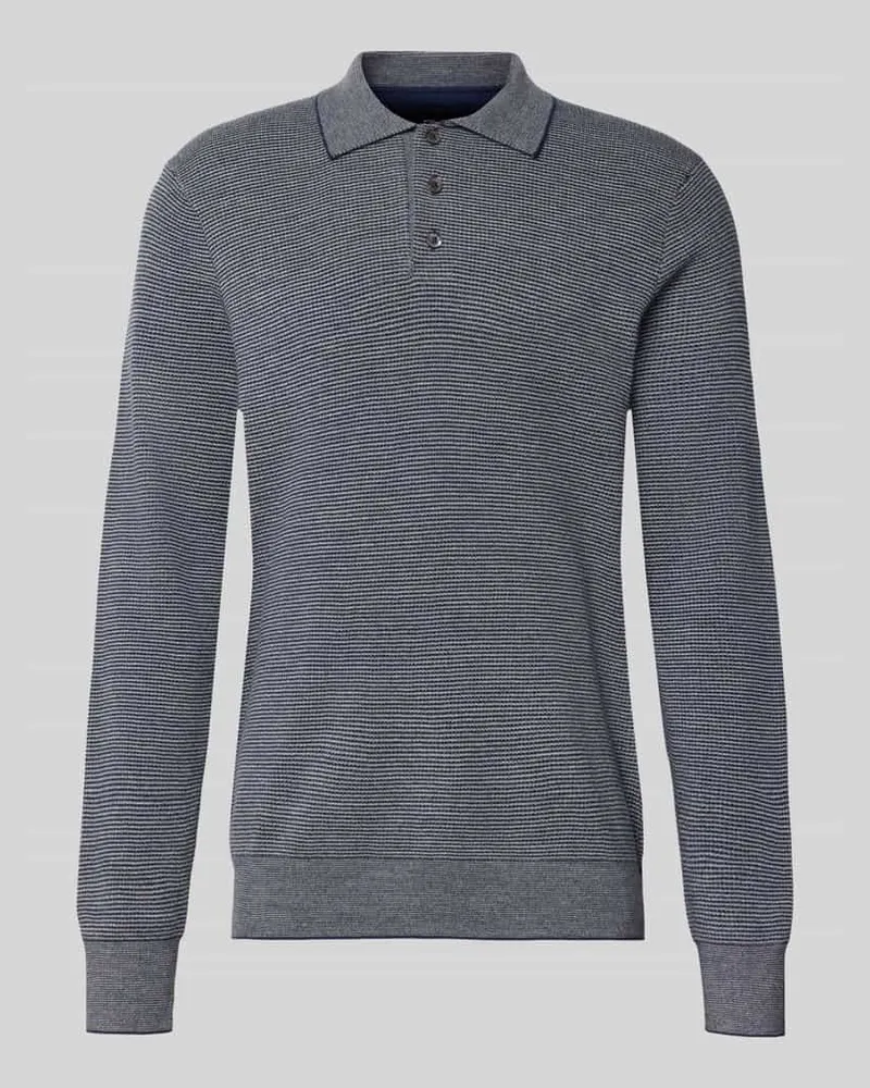 Ralph Lauren Regular Fit Poloshirt mit Woll-Anteil Marine