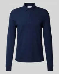 Lacoste Regular Fit Poloshirt im langärmeligen Design Marine