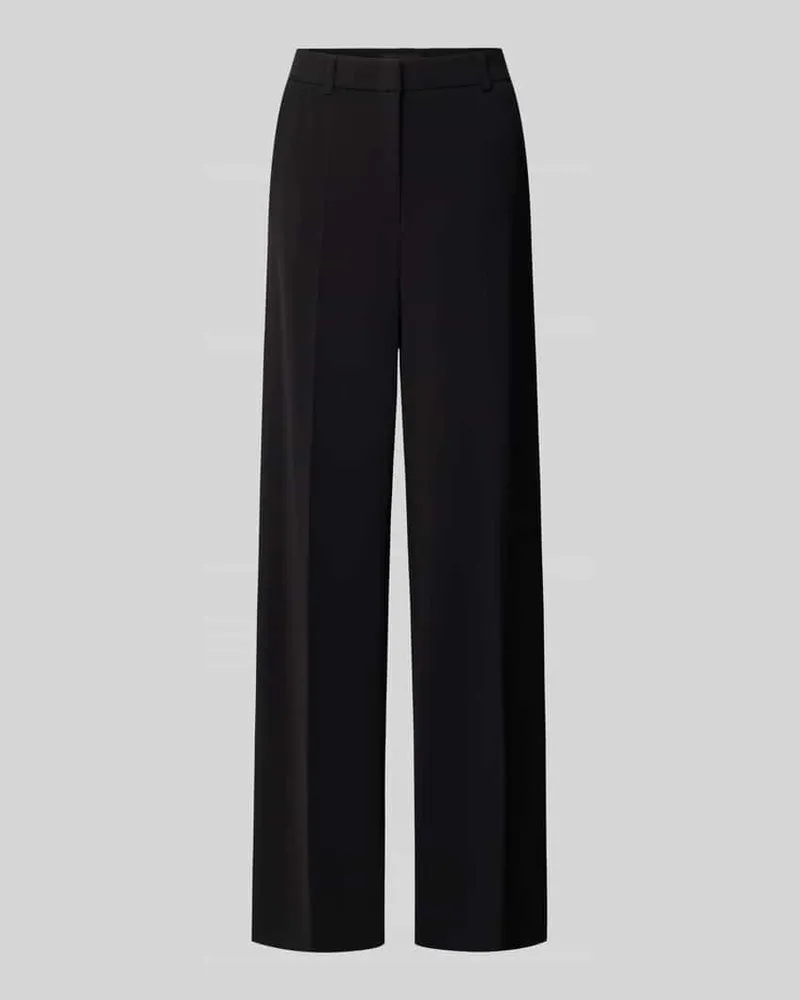 Cambio Weite Hose mit Gürtelschlaufen Modell 'ALEXIS Black