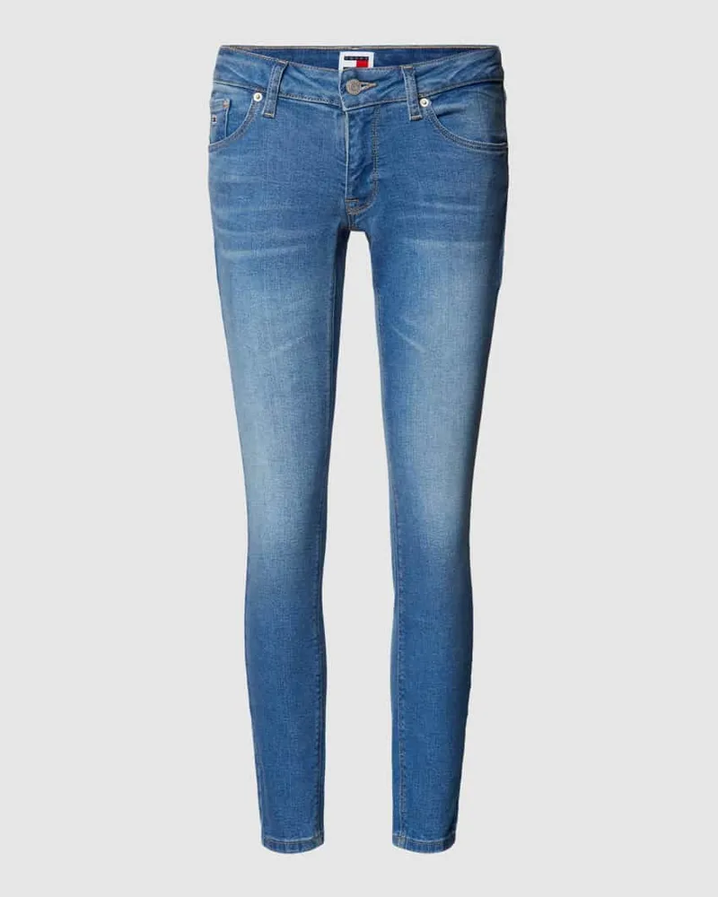 Tommy Hilfiger Skinny Fit Jeans mit Stretch-Anteil Modell 'SCARLETT Jeansblau