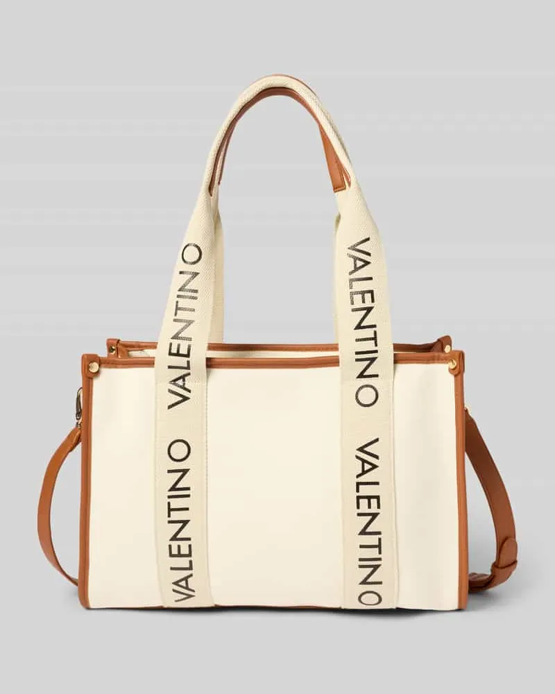 Valentino Garavani Handtasche mit Label-Details Modell 'CANDLE Cognac