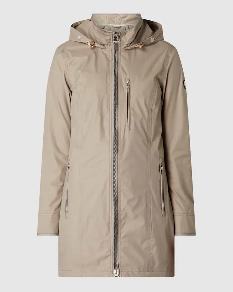 Wellensteyn Shaped Fit Sommerjacke mit Kapuze Modell 'WESTSIDE Hellbraun