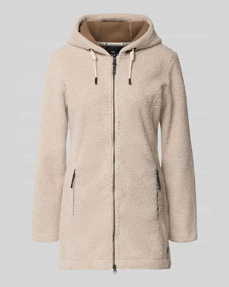 G.I.G.A. DX Mantel aus Strickfleece Sand