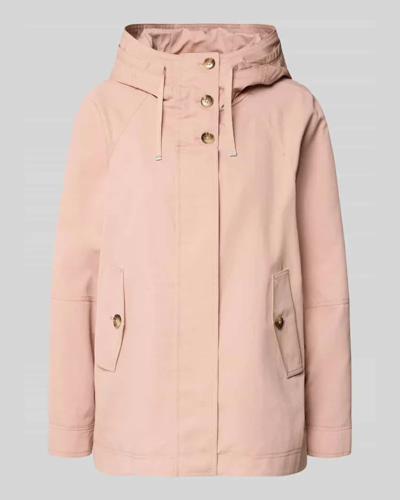 Fuchs Schmitt Jacke mit verdecktem Reißverschluss Rose