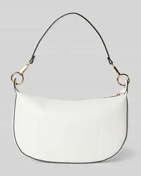 Valentino Garavani Hobo Bag mit Label-Schriftzug Modell 'PIGALLE Weiss