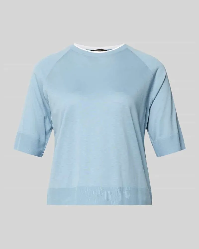 windsor. T-Shirt mit Raglanärmeln und 1/2-Arm Hellblau