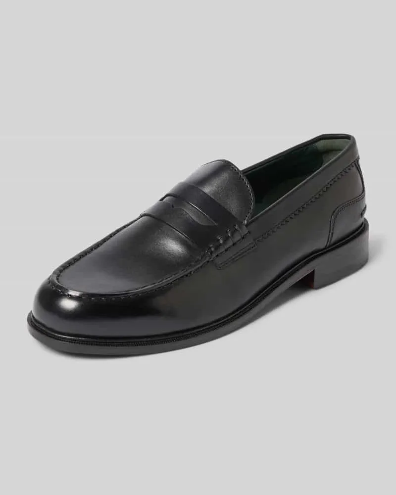 Clarks Loafers aus Leder Modell 'CraftJames Black