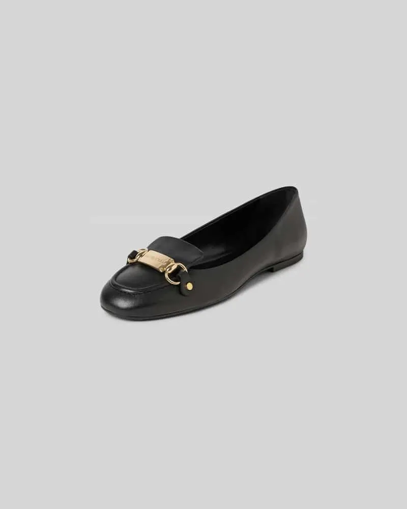 See by Chloé Ballerinas mit Label-Detail Black