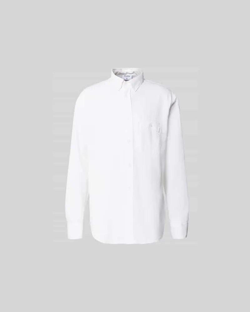 Filippa K Regular Fit Freizeithemd aus Lyocell Weiss