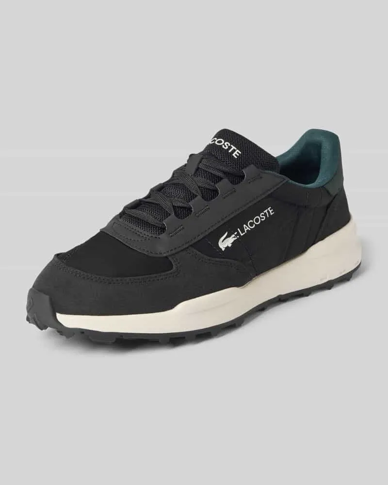 Lacoste Low Top Sneaker aus atmungsaktivem Material Modell 'ELITE ACTIVE EVO Black