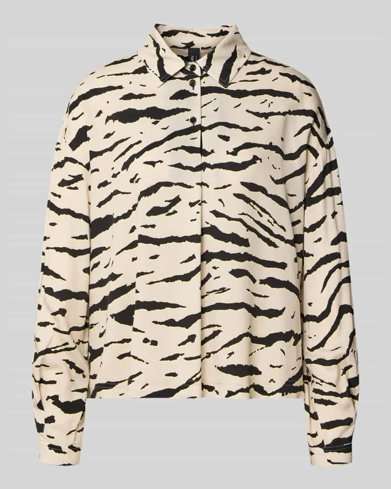 Marc Cain Hemdbluse mit Knopfleiste Sand