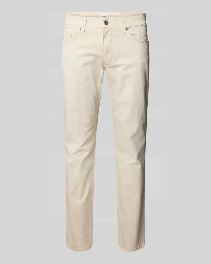 Brax Straight Fit Jeans mit Kontrastnähten Modell 'Chuck Kitt