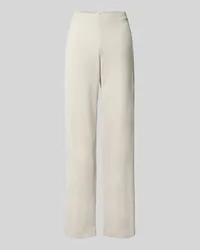 RAFFAELLO ROSSI  Wide Leg Hose mit Strukturmuster Modell 'ELAINE Sand