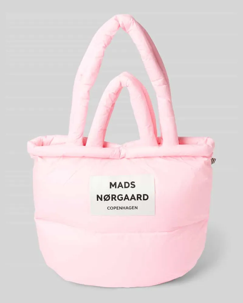 Mads Nørgaard Handtasche mit Label-Detail Pink