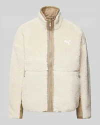 Puma Sherpa Jacket mit Teddyfell Sand