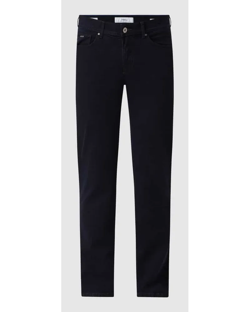 Brax Straight Fit Jeans mit Stretch-Anteil Modell 'Cadiz Dunkelblau