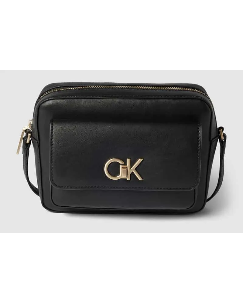 Calvin Klein Handtasche mit Label-Applikation Modell 'RE-LOCK Black