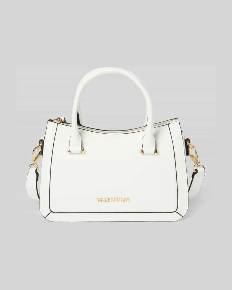 Valentino Garavani Handtasche mit Label-Applikation Modell 'IVY Weiss