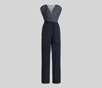 Regular Fit Jumpsuit mit V-Ausschnitt
